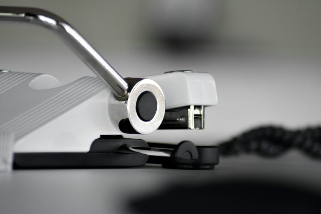 Heavy-Duty Desktop Stapler and Punch Set
